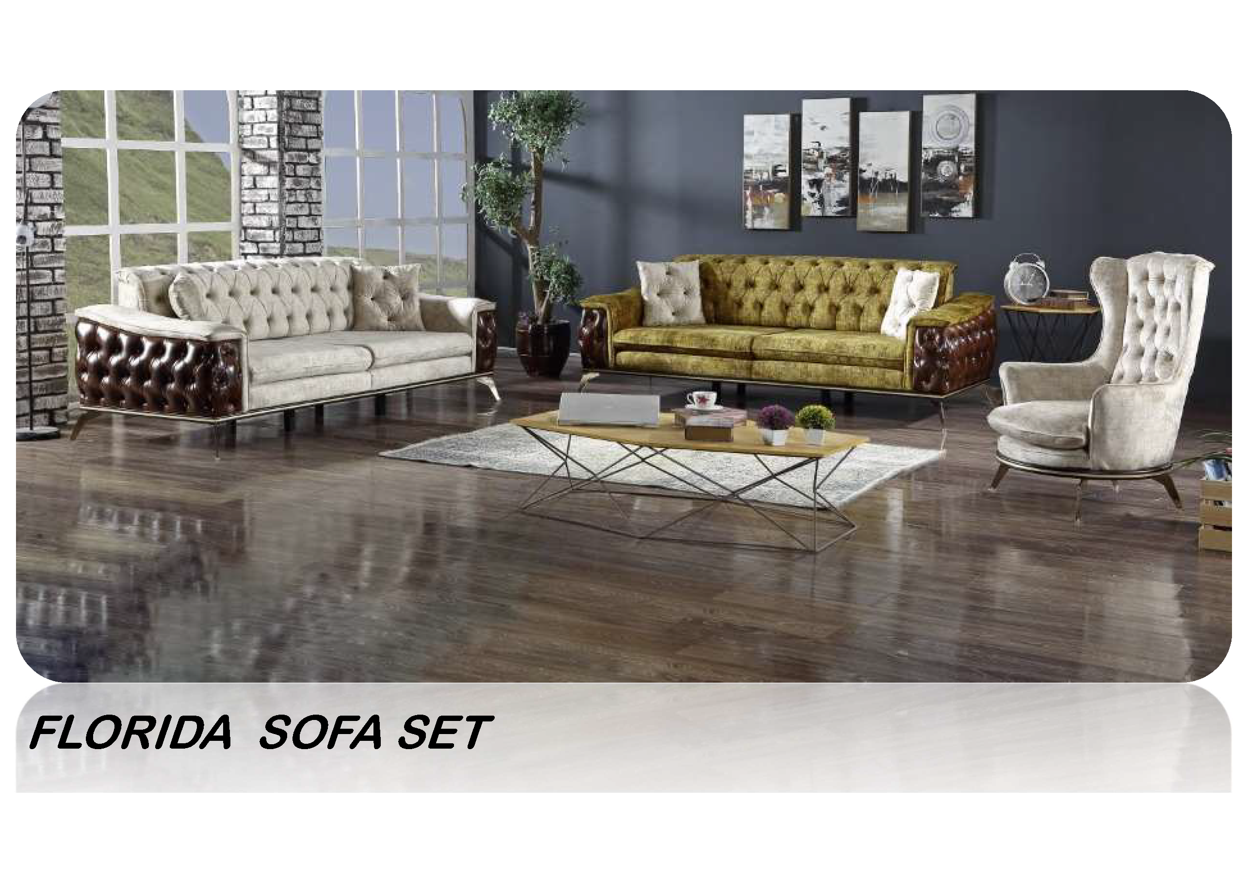 Florida Sofa Set