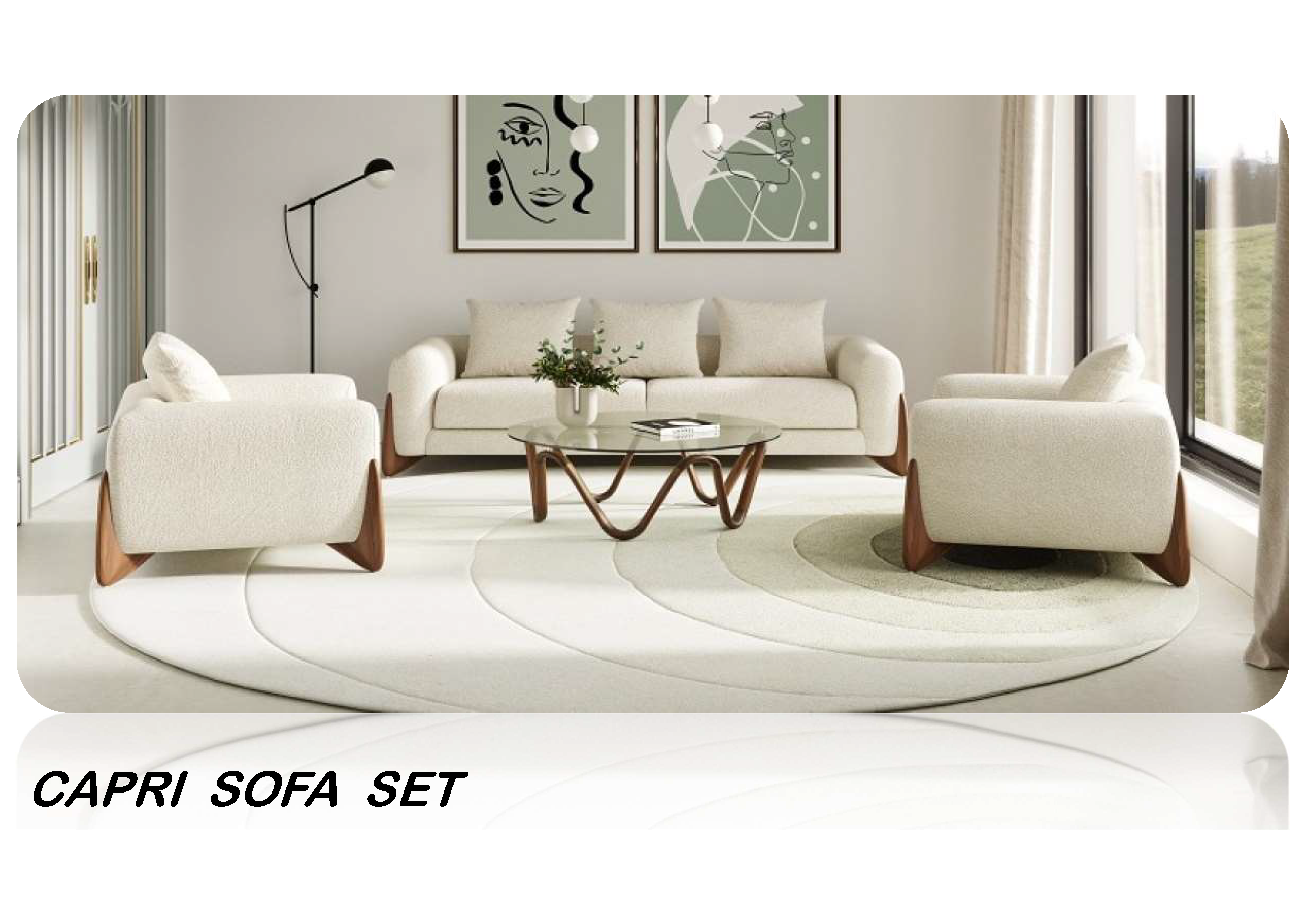 Capri Sofa Set