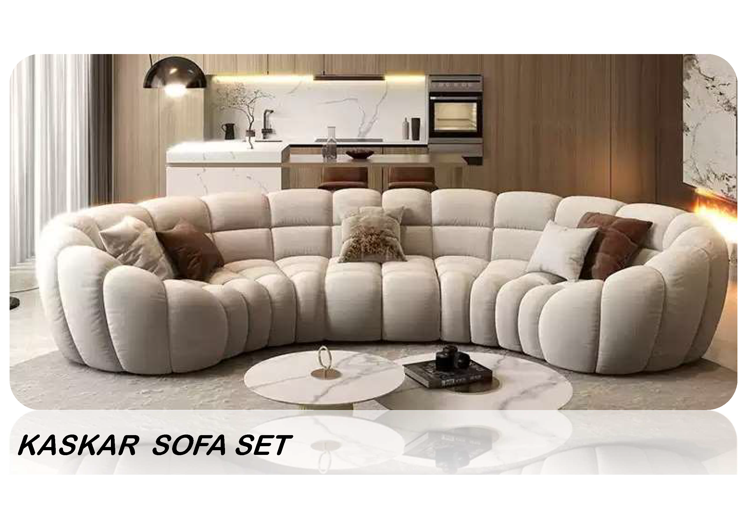 Kaskar Sofa Set