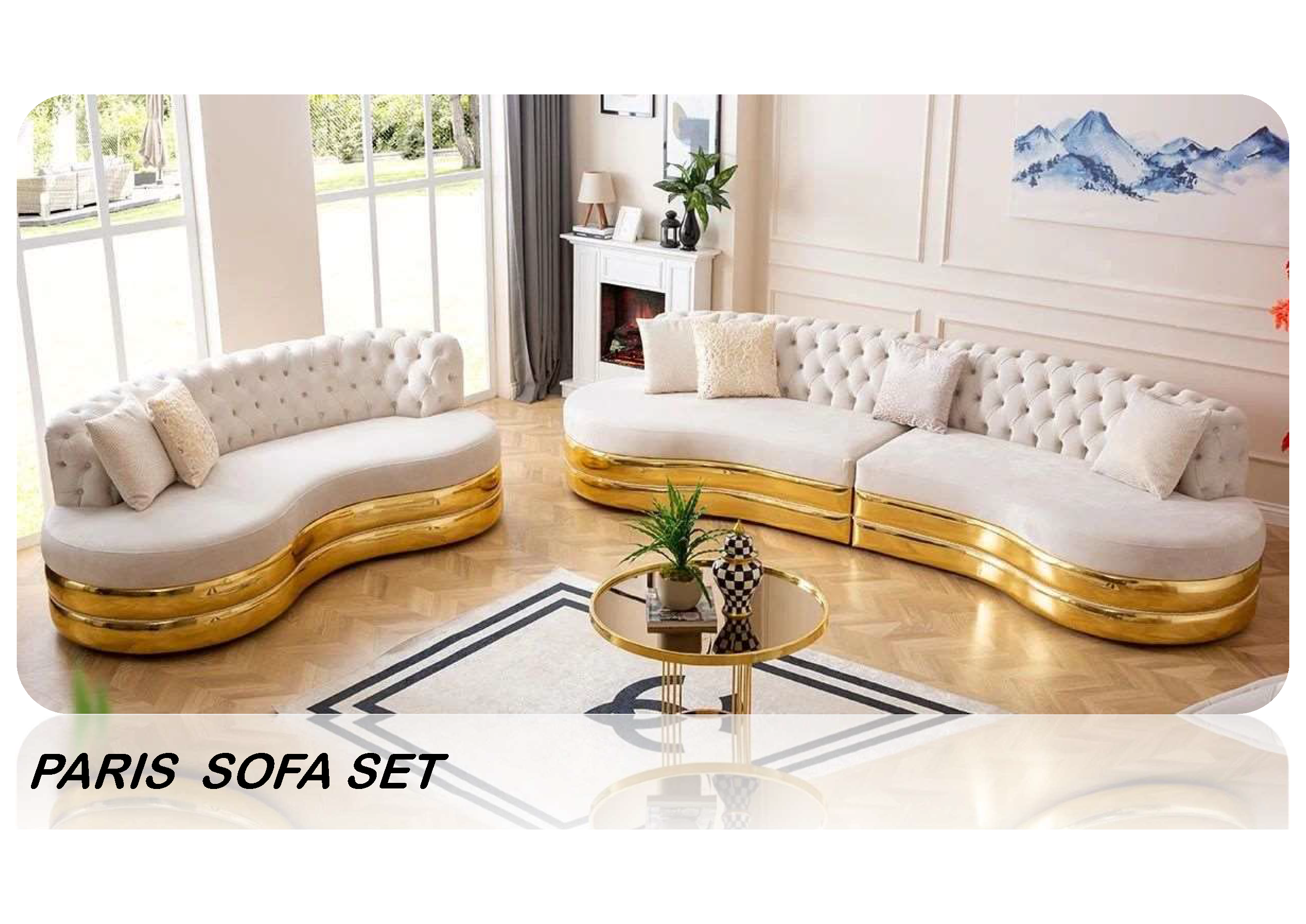 Paris Sofa Set