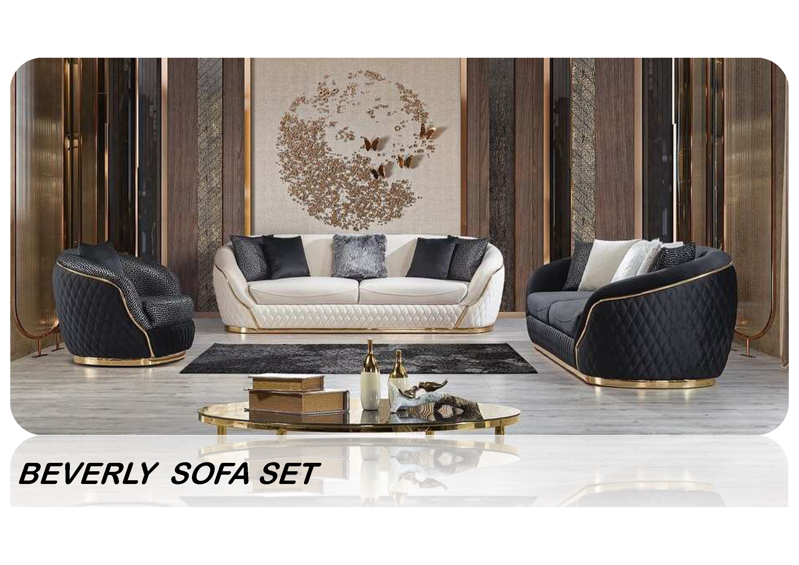 Beverly Sofa Set