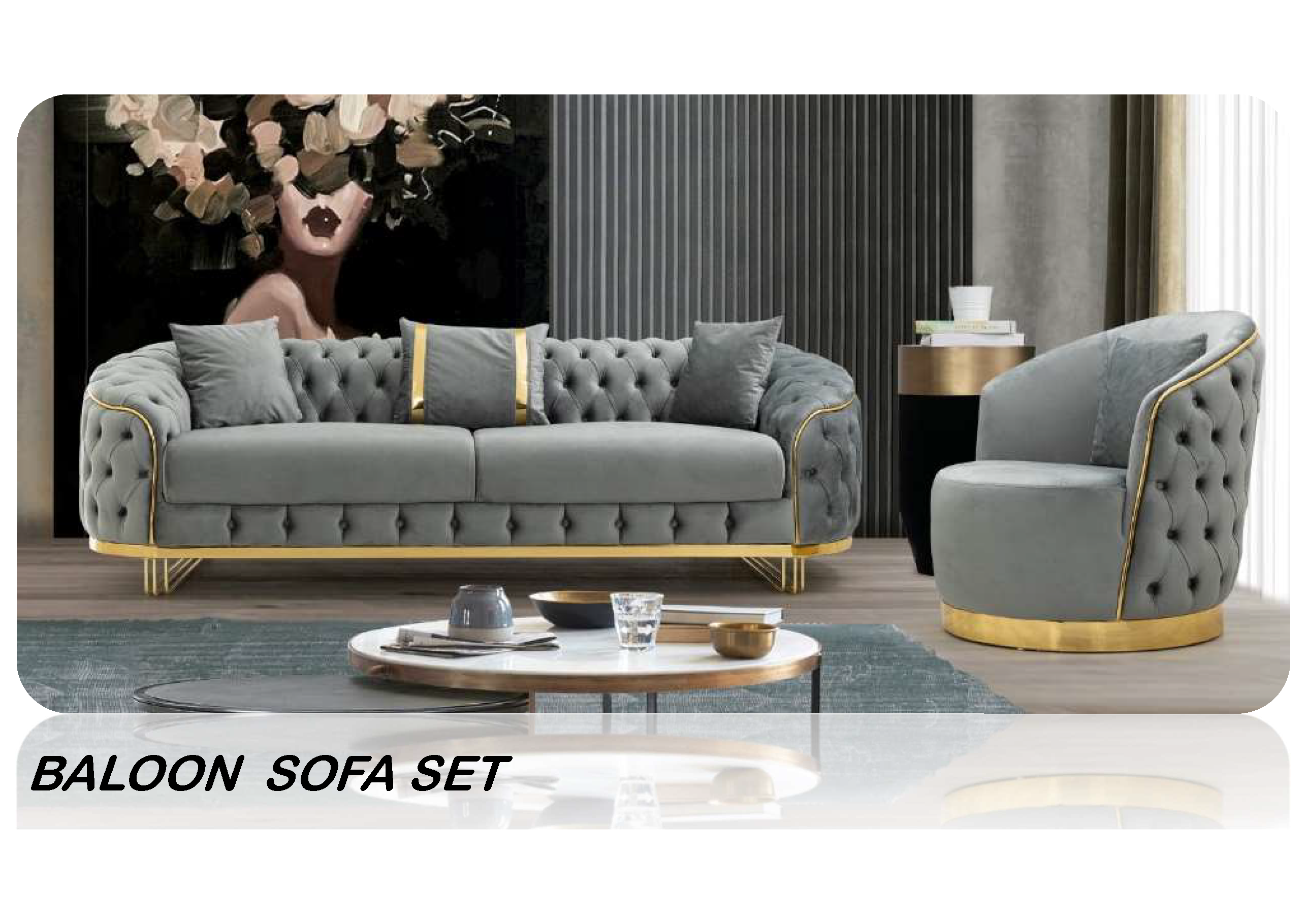 Baloon Sofa Set