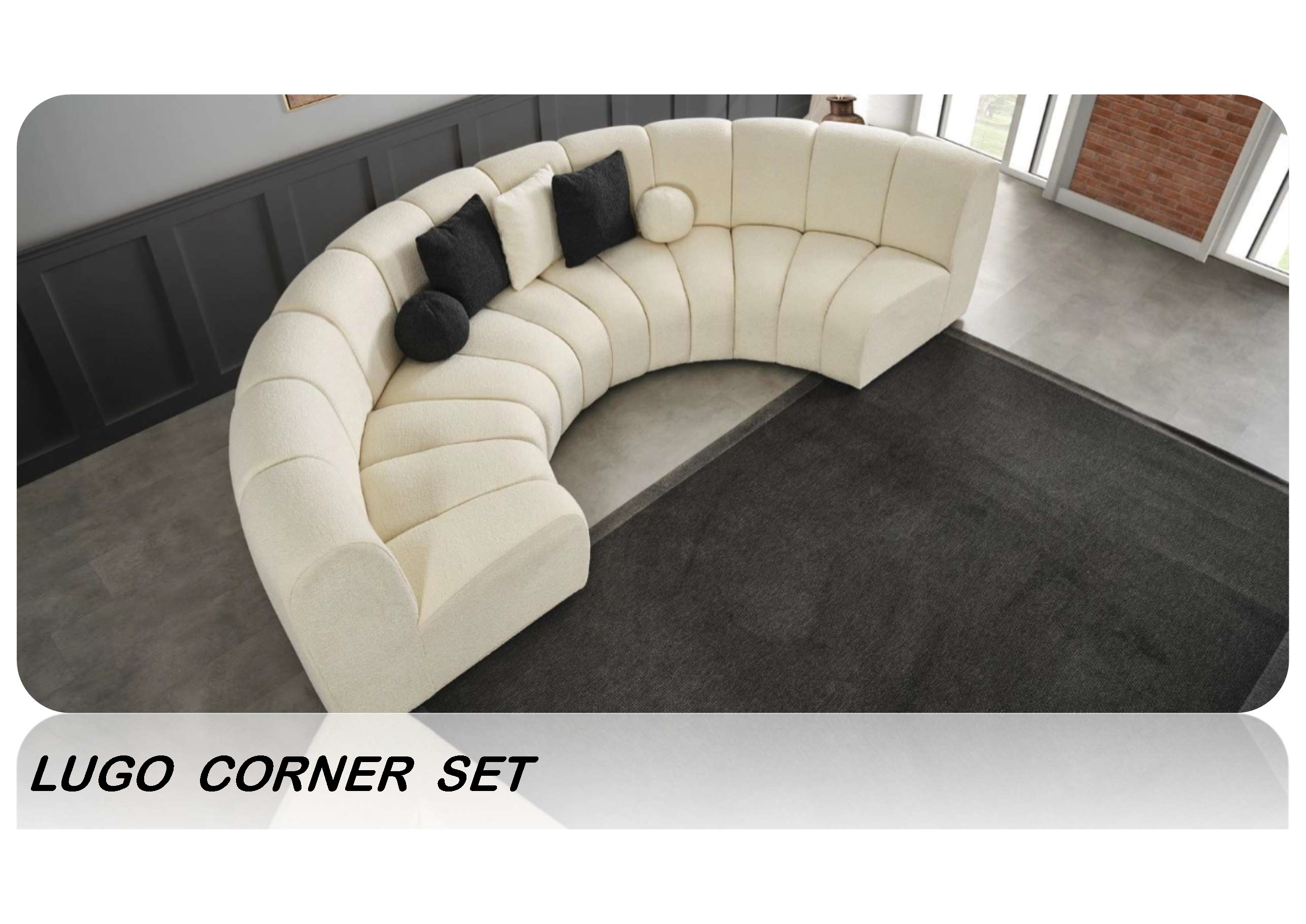 Lugo Corner Set