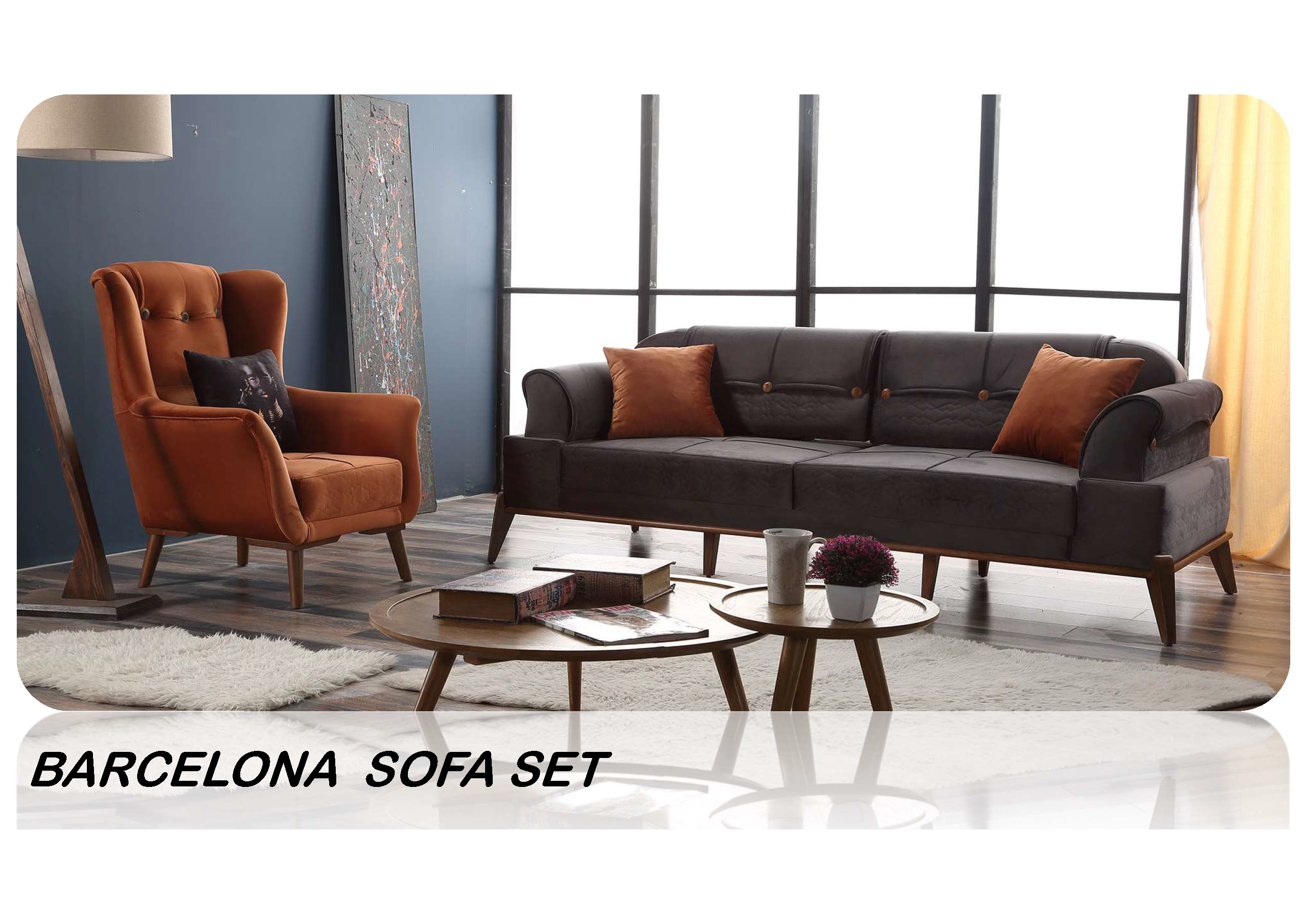 Barcelona  Sofa Set