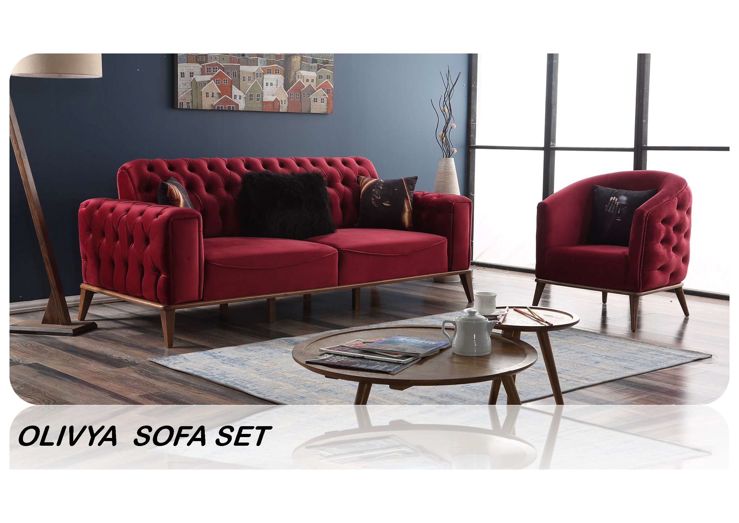 Olivya Sofa Set