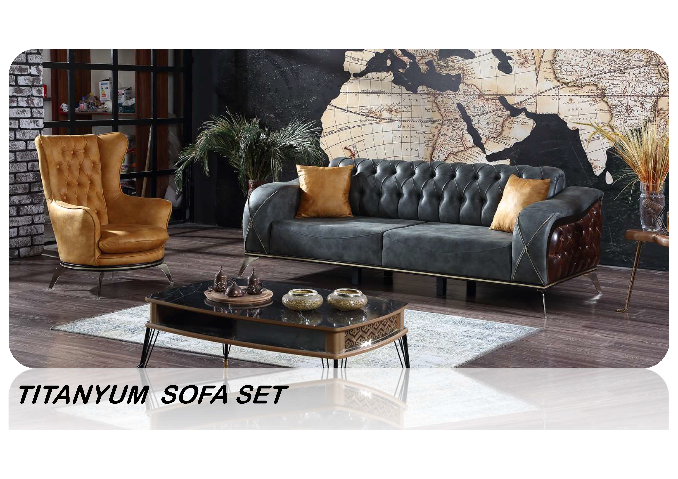 Titanyum Sofa Set